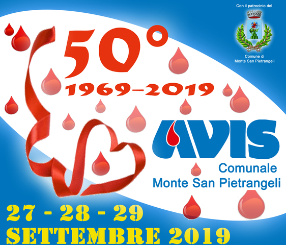 50° Anniversario di Fondazione Avis Monte San Pietrangeli